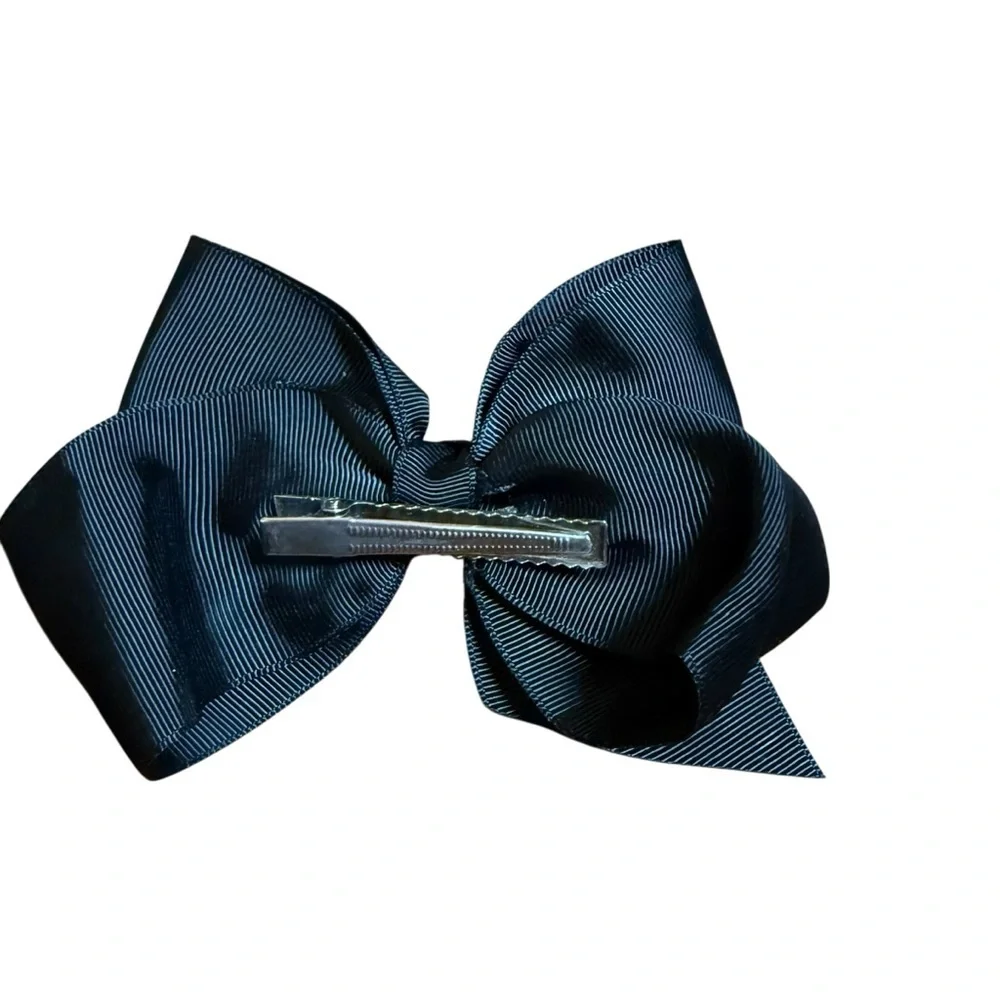 N/A black grosgrain